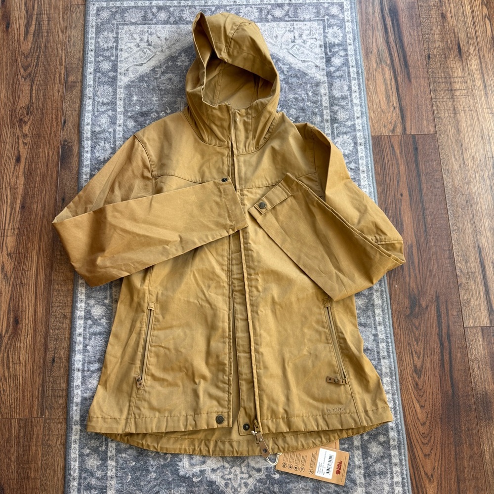 Fjallraven Ochre Hooded Utility Jacket